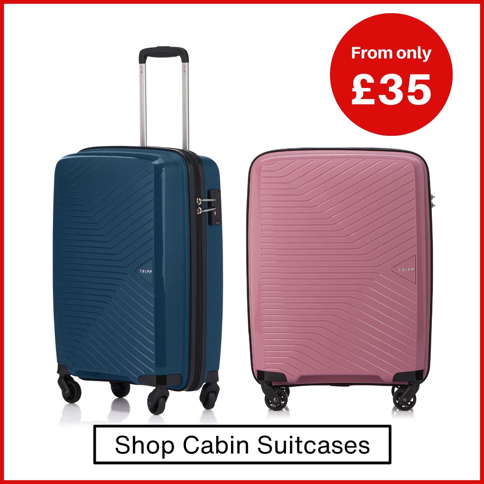 Tripp Luggage Suitcases Cabin Cases Travel Bags More Tripp Ltd