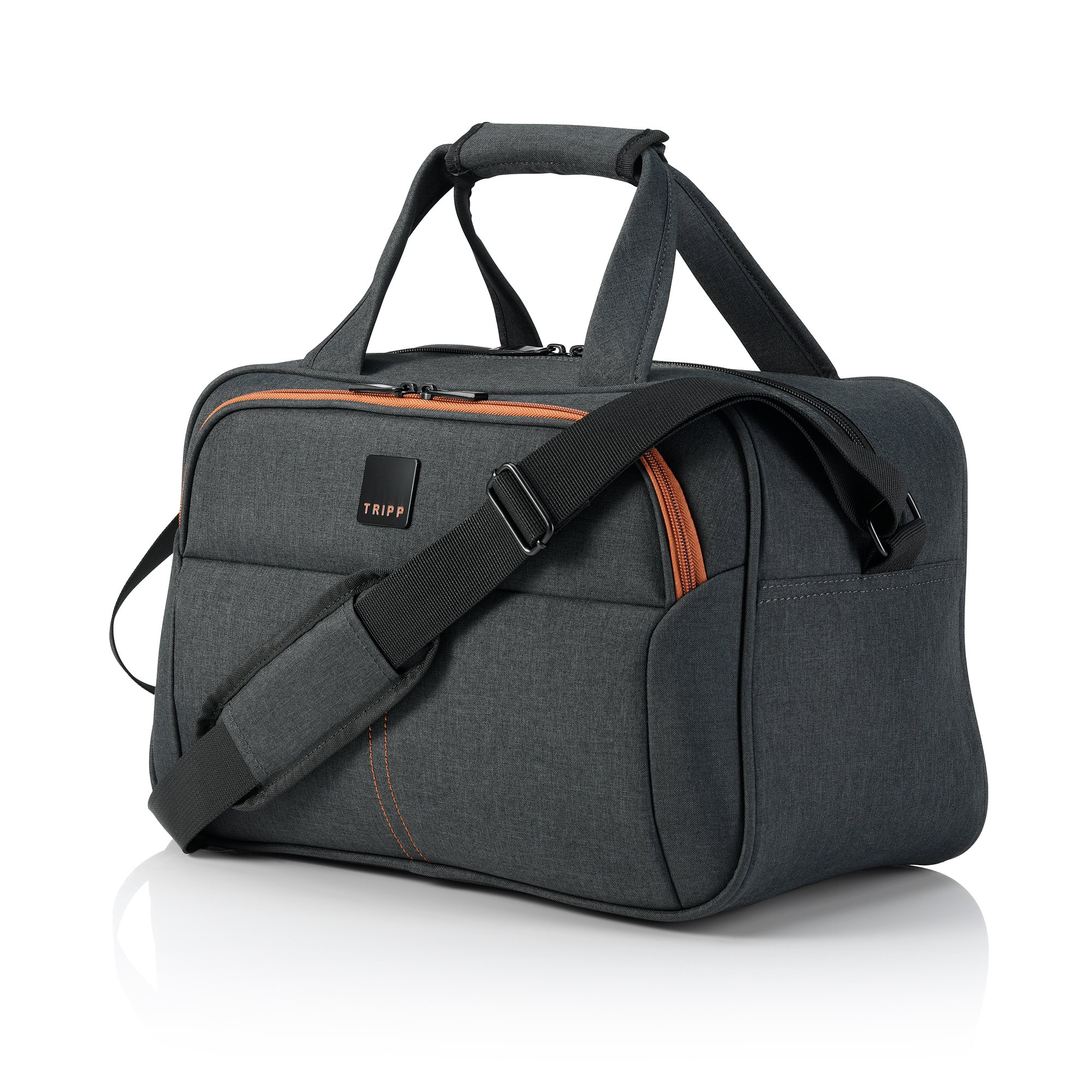 Tripp Affinity Grey Marl Flight Bag 25x40x20cm - Tripp Ltd