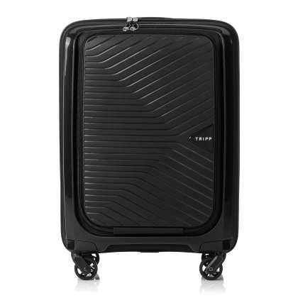 Tripp Chic Black Front Opening Cabin Suitcase 55x39x23cm Tripp Chic Black Front Opening Cabin Suitcase 55x39x23cm