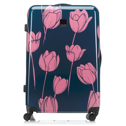 Tripp Tulip Print Large Suitcase Tripp Tulip Print Large Suitcase