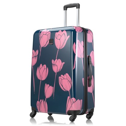 Tripp Tulip Print Large Suitcase Tripp Tulip Print Large Suitcase