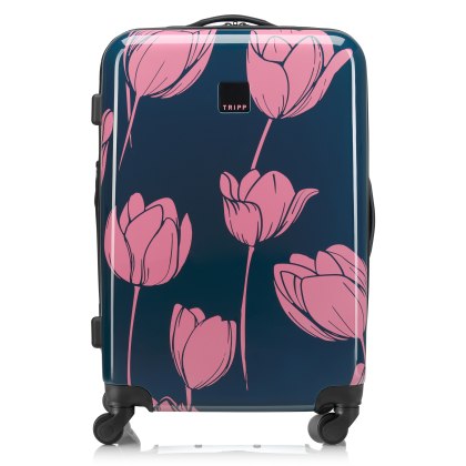 Tripp Tulip Print Medium Expandable Suitcase Tripp Tulip Print Medium Expandable Suitcase