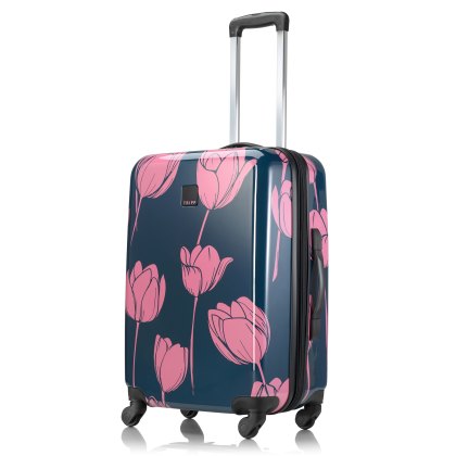 Tripp Tulip Print Medium Expandable Suitcase Tripp Tulip Print Medium Expandable Suitcase