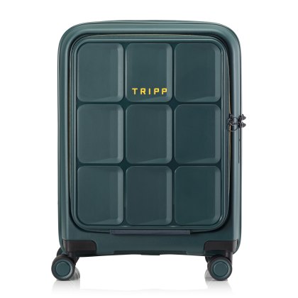 Tripp Cruise Forest Green Front Pocket Cabin Suitcase Tripp Cruise Forest Green Front Pocket Cabin Suitcase