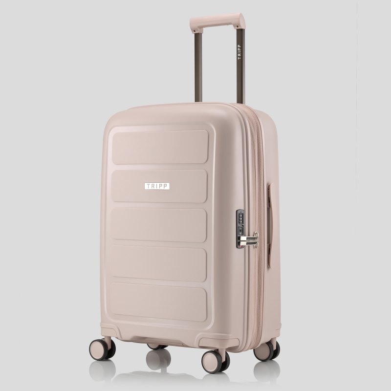 Tripp Travel Dusky Pink Medium Suitcase Tripp Travel Dusky Pink Medium Suitcase