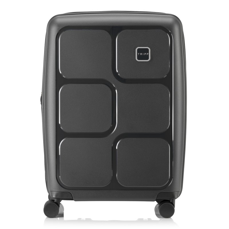 Tripp World Black Medium Suitcase Tripp World Black Medium Suitcase